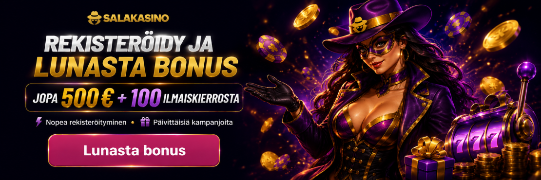 Rekisteröityminen ja kirjautuminen Salakasino-kasinolle